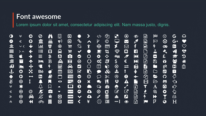 Font awesome小圖標一